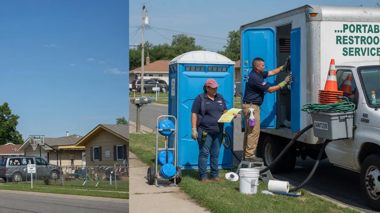 Portable Toilet Rental in De Soto, GA near me